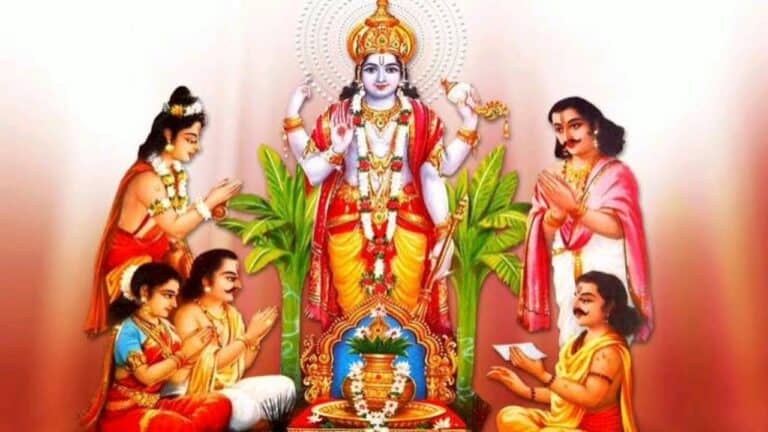 Sri Satyanarayana Swamy  Aarati Lyrics  | శ్రీ సత్యనారాయణ మీ సేవకు రారమ్మ