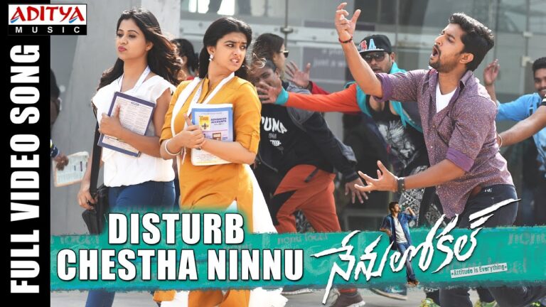 “Disturb Chestha Ninnu” Song Lyrics Telugu & English –  ‘Nenu Local‘ movie