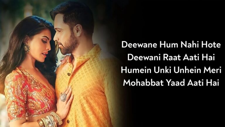 “DEEWANE ” Song Lyrics Hindi & English -DEEWANE Selfiee Movie 