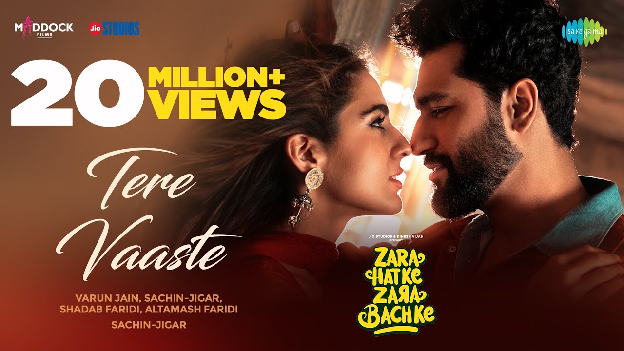 "Tere Vaaste " Song Lyrics Hindi & English - “Zara Hatke Zara Bachke ...